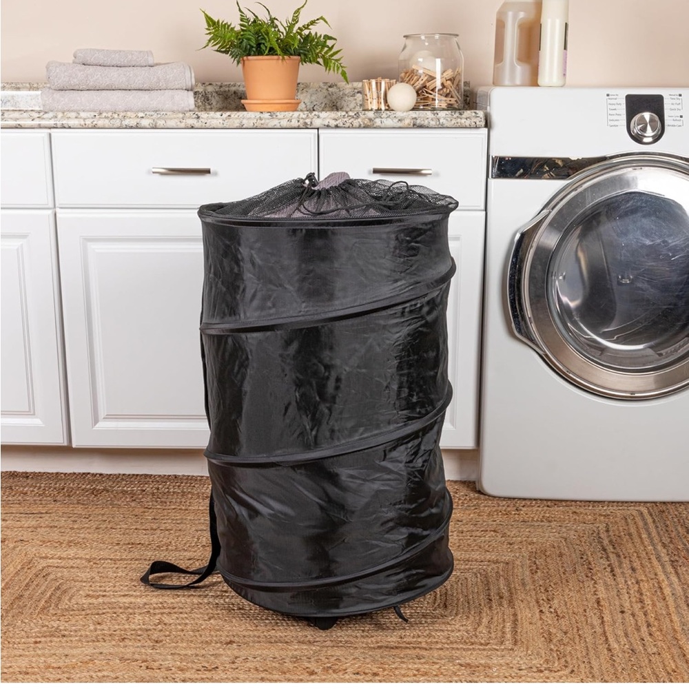 Pop up Hamper Black
